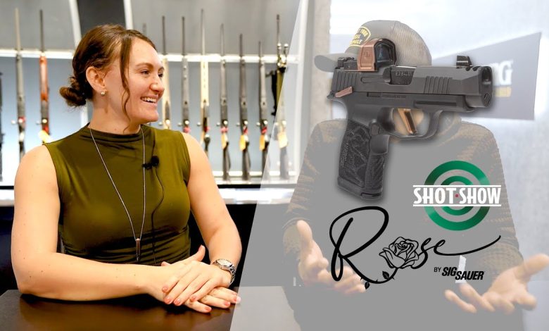 Lena Miculek at SHOT Show 2025  | 10x World Champ and Founder of ROSE by Sig Sauer