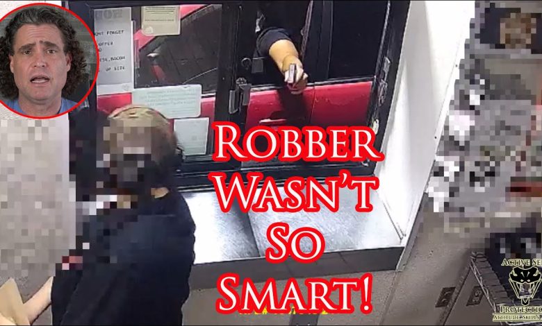 Drive Thru Robber Wasn’t Expecting A Prepared Employee!