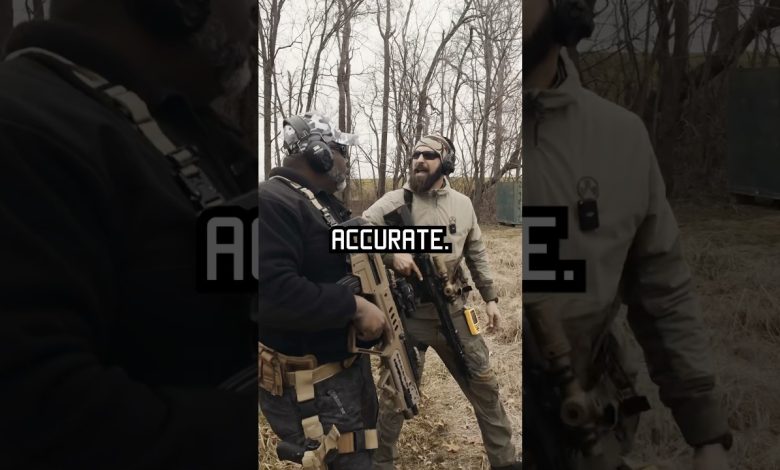 Which is better- AR or BULLPUP? Let us know below. #bullpup #reels #military #training #shorts