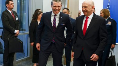 Hegseth makes first visit to NATO as allies await US plans for Ukraine