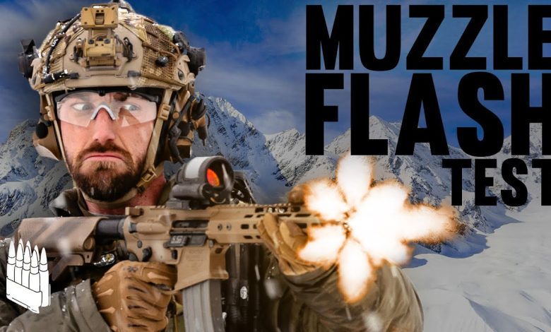 Will Your Muzzle Device Cost You Your Life? Muzzle Flash Test (A2, Surefire, Deadair, HUXWRX, etc)