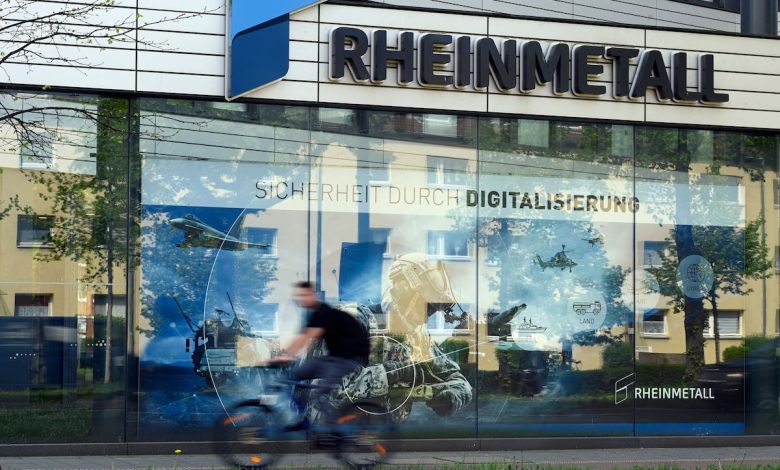 Germany taps Rheinmetall to handle some wartime logistics