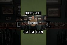 Should you shoot with one or BOTH eyes open? #reels #shorts #military