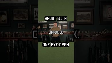 Should you shoot with one or BOTH eyes open? #reels #shorts #military