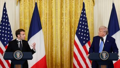 Trump expresses Russia-Ukraine war nearing end as he meets with Macron