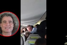 Flight Attendant Puts A Beating On Man Who Attacked A Fellow Passenger