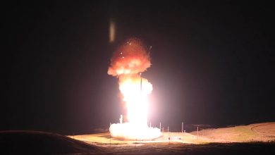 Air Force tests unarmed nuclear missile in pre-dawn video