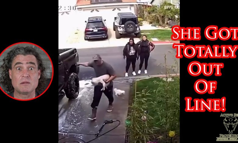 Argument Escalates To Woman Kicking Family Pet In California