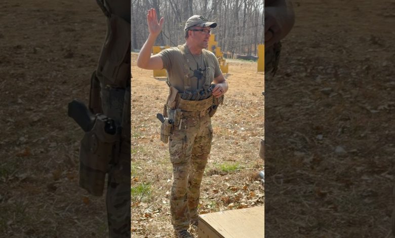 Can you be accurate while in FIGHT OR FLIGHT? #reels #training #military