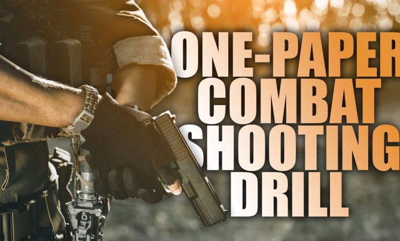 One-Paper Combat Drill | Tactical Rifleman