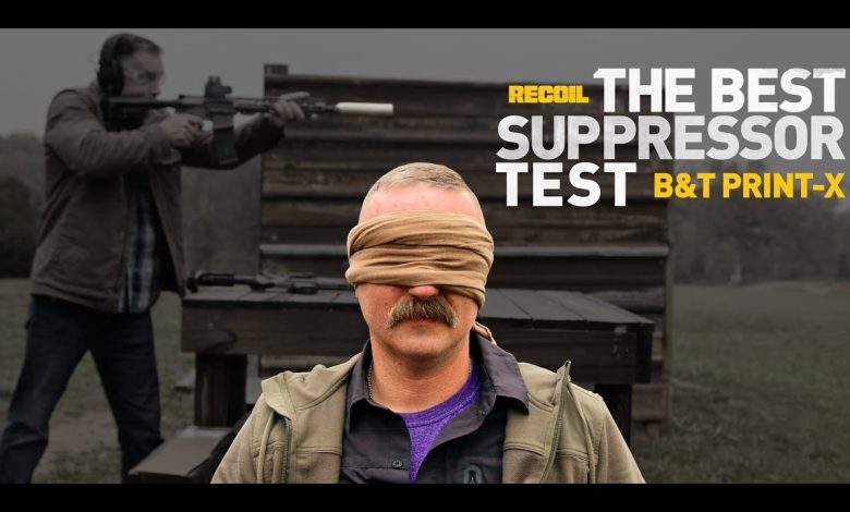 B&T Print-X SRBS-Ti – RECOIL’s The Best Suppressor Test | 5.56 NATO