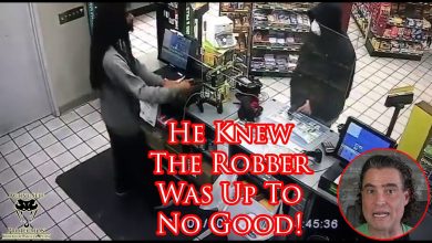 Clerk Sees Armed Robber Ahead of Time, Gets Prepared