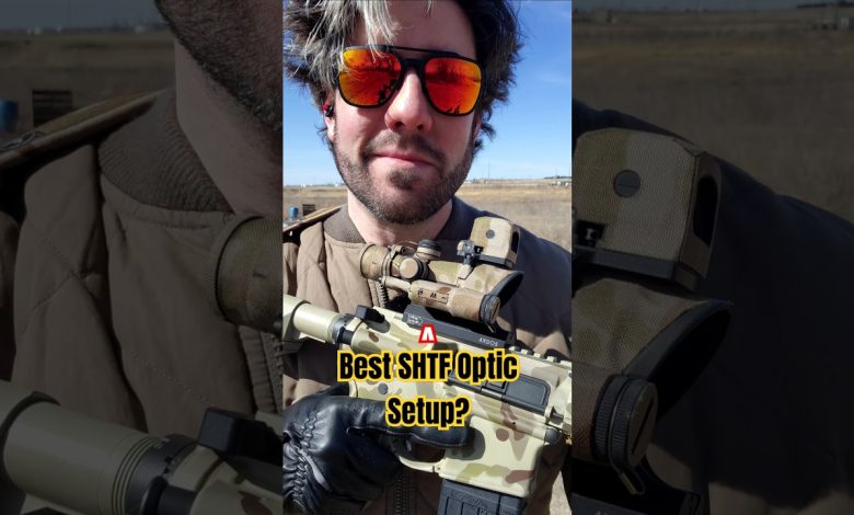 Best “End of the World” Optics Setup for your Rifle? Probably. #shorts #acog #rcr #shtf