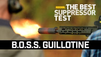 B.O.S.S. GUILLOTINE – RECOIL’s The Best Suppressor Test | 5.56 NATO