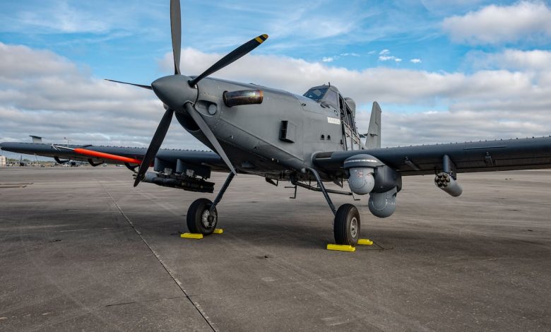 Air Force revives Skyraider name for new light attack aircraft