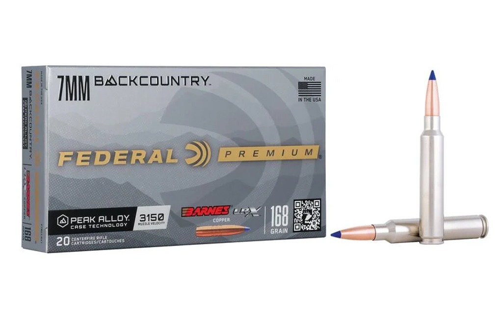 Federal 7mm Backcountry 168gr lrx