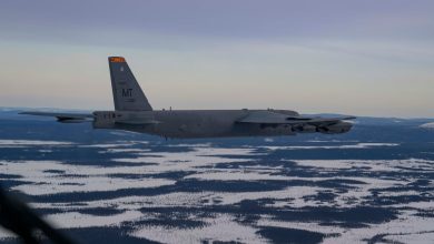 B-52s train over Scandinavian countries to show NATO support