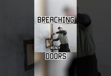 How to breach a door in style. #shorts #reels #military