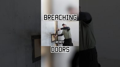 How to breach a door in style. #shorts #reels #military