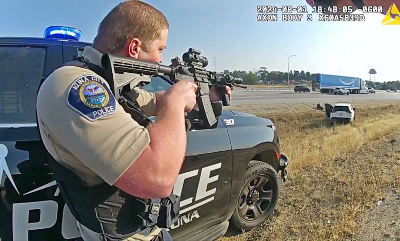 Armed Suspect Calls 911 for Advice While Fleeing Cops Before Being Shot
