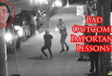 Robber Gets The Drop On Armed Defender