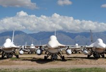 US Air Force sending ‘boneyard’ F-16s to Ukraine for spare parts