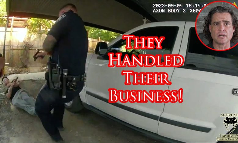 San Antonio Officers Have To Take Down Serial Armed Robber