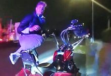 Motorcyclist Grabs Officer’s Taser During Altercation Then Gets Shot