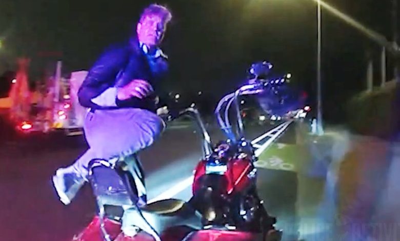 Motorcyclist Grabs Officer’s Taser During Altercation Then Gets Shot