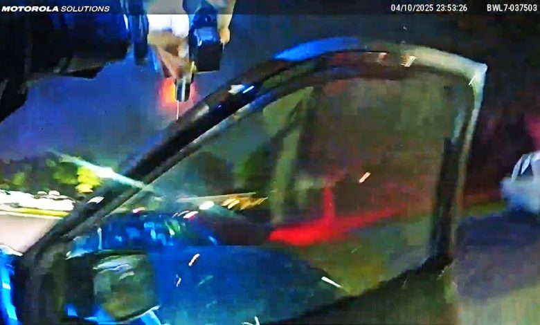 Houston Cop Shoots at Robbery Suspects Fleeing in Stolen Car