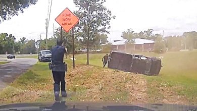 Police Shoot Armed Robbery Suspect After Crashing During Pursuit