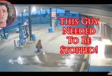 Clerk Has to Stop Unstable Man From Lighting Kerosene Pump On Fire!