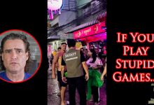 Drunk Idiot Pays For Violating All The Rules of Stupid in Thailand