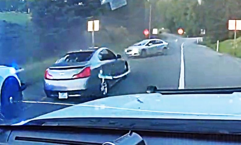 2 Brothers Team Up to Escape Cops in Wild Dual Freeway Chase
