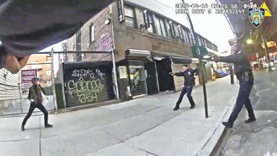 NYPD Officers Fire Multiple Rounds At Man With Knife
