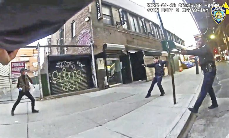 NYPD Officers Fire Multiple Rounds At Man With Knife