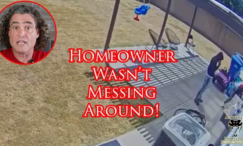 Home Invaders No Match For Prepared Homeowner
