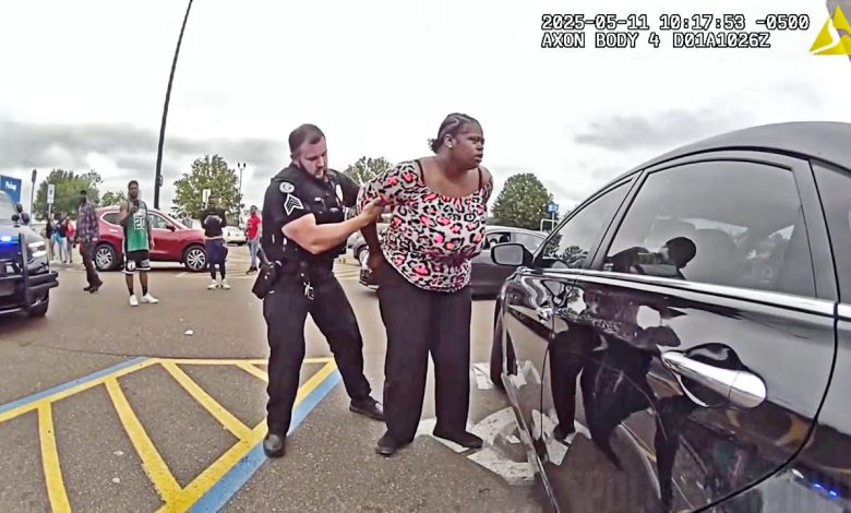 Bodycam Video Shows Arrest of Woman Parked in a Handicap Space at Walmart
