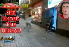 Hostage Taker Gets Rekt By Female Officer In China!