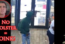 Open Carrier Makes Stealing Her Pistol Too Easy
