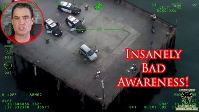 Oblivious Bystanders Watch Santa Ana Officers Take On Armed Suspect