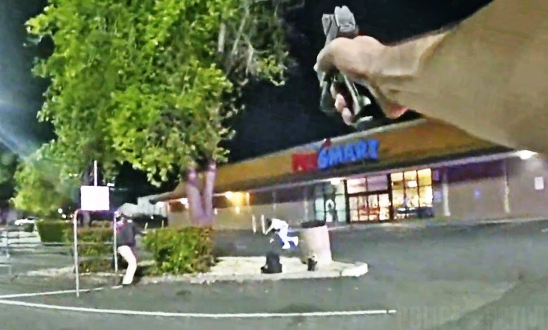 Armed Suspect Dodges Police Bullets During Foot Chase In California
