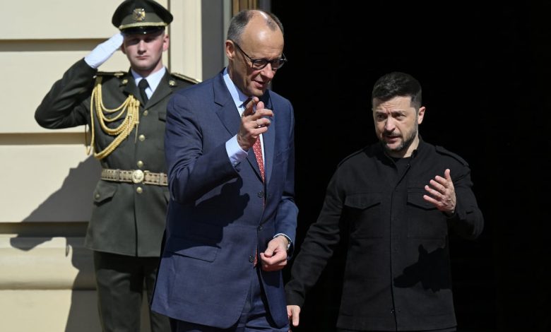 Germany’s Merz lifts range limit on weapons donated to Ukraine Germany’s Merz lifts range limit on weapons donated to Ukraine