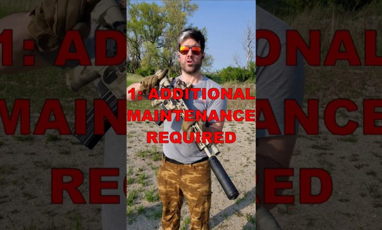 Should You Buy a Suppressor? 5 Questions to Ask Before You Do #shorts #silencer #suppressor
