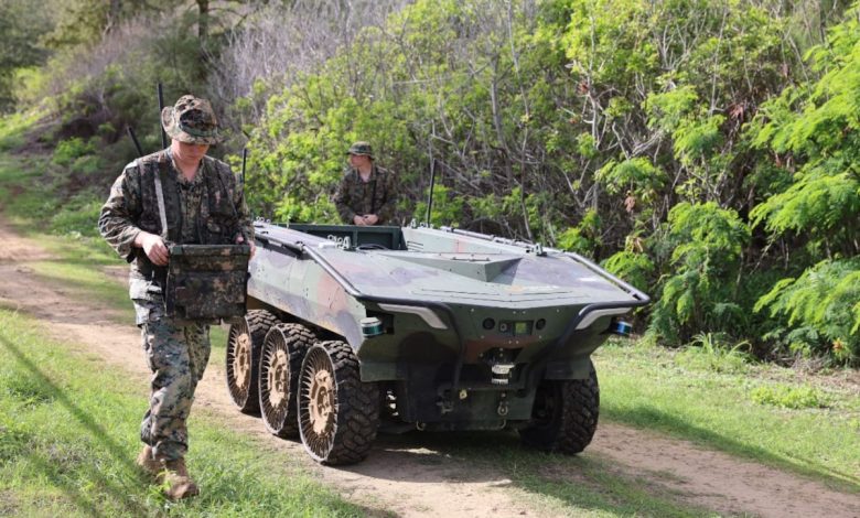 The Marines’ unmanned ground vehicle will look a lot like the Army’s