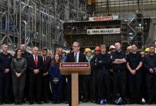 Starmer vows ‘battle-ready’ Britain with 12 new attack submarines