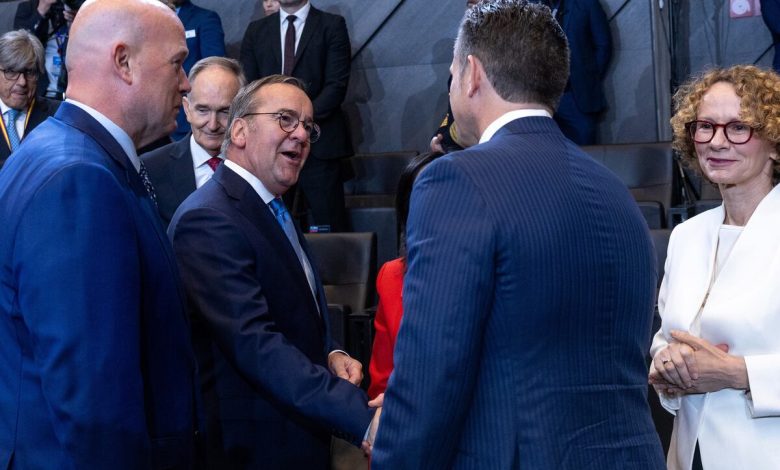 German defense boss teases changes for global Ukraine defense group German defense boss teases changes for global Ukraine defense group