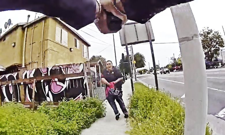 Foot Pursuit Ends In Gunfire After Suspect Reaches Into Backpack
