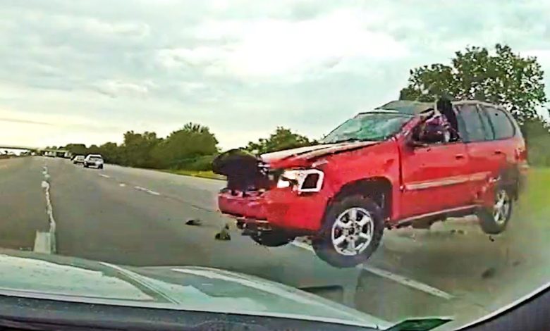Ohio Police Pursuit Ends in Wild Rollover Crash