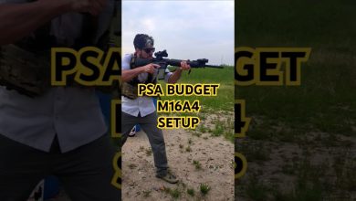 PSA Budget M16A4 Setup (get it done on the cheap) #20inch #m16 #shorts